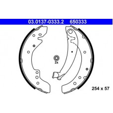 03.0137-0333.2 ATE Комплект гальмівних колодок