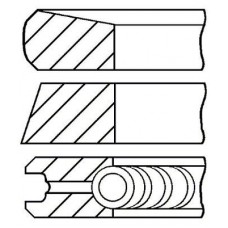 PR271-000 FAI AutoParts Комплект поршневих кілець