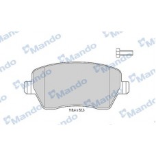 MBF015179 MANDO Комплект гальмівних колодок, дискове гальмо