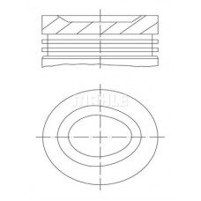 681 08 02 MAHLE поршень