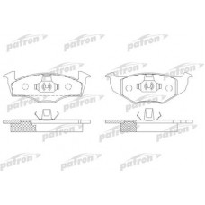 PBP1101 PATRON Комплект гальмівних колодок, дискове гальмо
