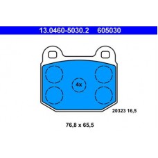 13.0460-5030.2 ATE Комплект гальмівних колодок, дискове гальмо