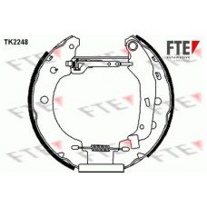 TK2248 FTE Комплект гальмівних колодок