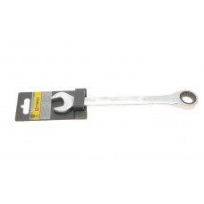 Ключ ріжково-накидний з тріскачкою 19 mm 48 зуб. L-245 mm