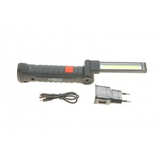 Ліхтарик-лампа (200Lm/3W/1200mAh/магнит/USB)