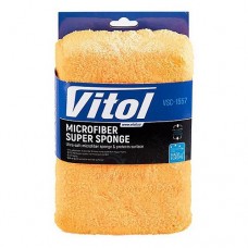 Губка для миття авто VITOL мікрофібра (VSC-1557) VITOL 53433