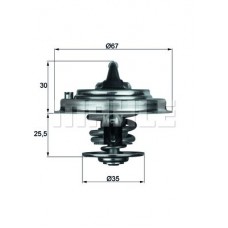 Термостат MAHLE - KNECHT TX 30 87D