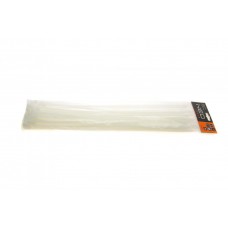 Кабельна стяжка/хомут (500х7.6) пластикова (біла) (к-кт 75шт)